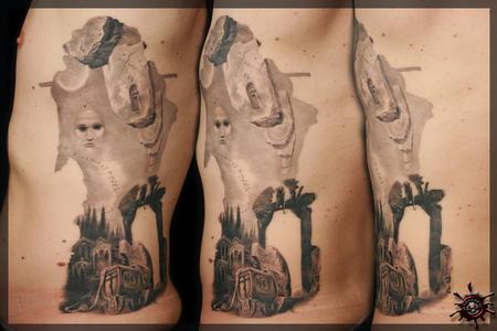 Tattoos - Chris D. - Beksinski Merge - 59054